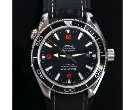 OMEGA - a stainless steel 'Planet Ocean' Seamaster Professional Co-Axial Chronometer automatic wristwatch, ref. 2201.51.00 / 