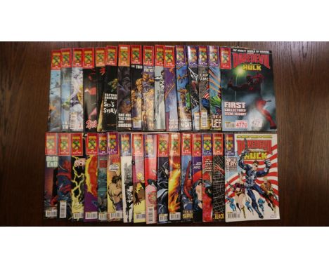 Comics: Thirty two Marvel Collectors Edition Daredevil and The Incredible Hulk comics. UK P&amp;P Group 3 (£30+VAT for the fi