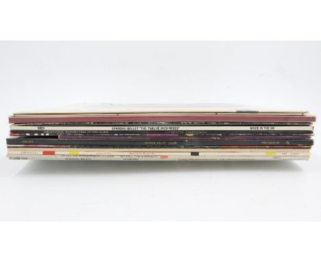Nine Spandau Ballet and OMD albums and five 12inch singles. UK P&amp;P Group 2 (£20+VAT for the first lot and £4+VAT for subs