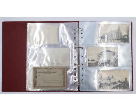 Album of 100 postcards, mostly of Lancashire coast and Lytham etc. UK P&amp;P Group 2 (£20+VAT for the first lot and £4+VAT f