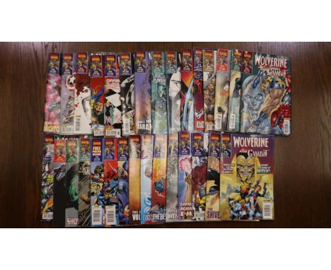 Thirty two Marvel Collectors Edition Wolverine and X-Men comics. UK P&amp;P Group 2 (£20+VAT for the first lot and £4+VAT for