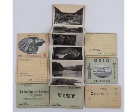 Series of WWII sets including war damage. UK P&amp;P Group 1 (£16+VAT for the first lot and £2+VAT for subsequent lots) 