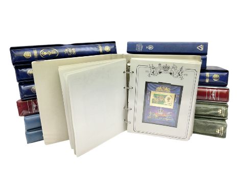 Stamps, many commemorating Royal events, including '1953-1978 Coronation Anniversary', 'The Life and Times of Her Majesty Que
