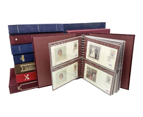Mostly Benham first day covers, including 'Machin Definitives New Varieties', '200th Anniversary of The Times', 'The Royal Vi