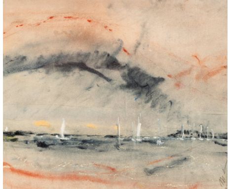 Michael Gibbison (born 1937)/Seascape with Yachts/signed lower right/watercolour, 24.5cm x 29cm CONDITION REPORT: ARR Artist'