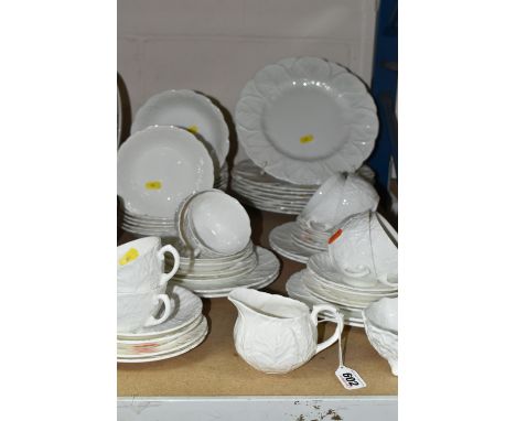 COALPORT 'COUNTRY WARE' PART DINNER SERVICE, comprising of eight of the following - dinner plates, bread plates, soup bowls, 