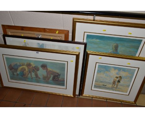 AFTER LUCELLE RAAD (AMERICAN b. 1942), three limited edition colour prints 'Lunch Time', no.635/650, 'Golden Girls', no.422/6