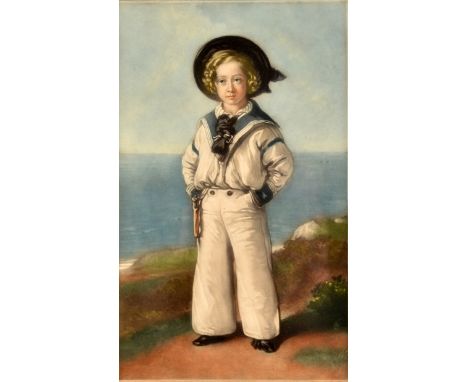 Sailor Boy
Coloured engraving
Indistinctly signed
30 x 17.5cm
Together with one other print and a grisaille of an old woman