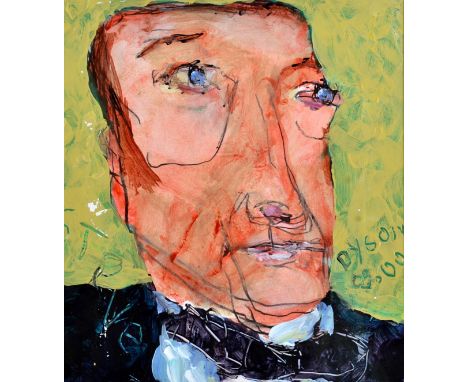 JULIAN DYSON
Portrait of Steve
Mixed media
Signed and inscribed
25 x 22cm