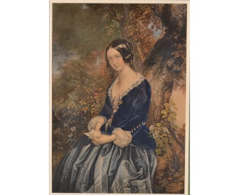 GEORGE BAXTER
Young Lady in Blue, a pair
Prints, published 1954
Each 37 x 26cm
Together with one other print