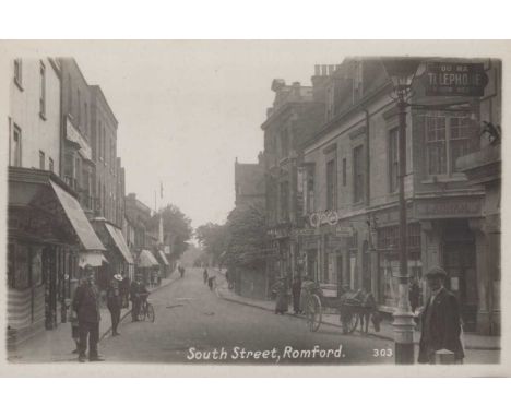 A collection of approximately 180 postcards of London, predominantly the Ilford and Barking area, including photographic post