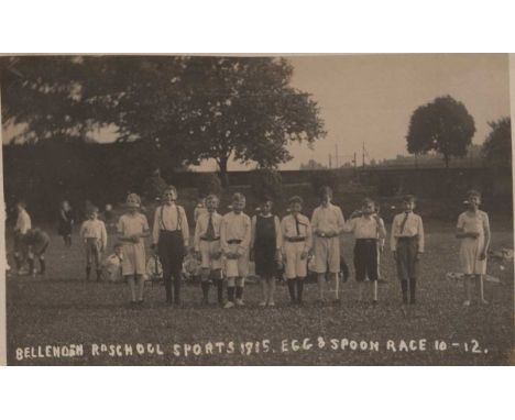 Three albums containing approximately 267 postcards and photographs of social history interest relating to children and youth