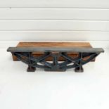 Windley Brothers 24" x 1 3/4" Camel Back Straight Edge In Wooden Box.