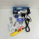 Power Craft PCEH 125/250 550W Electric Cable Hoist. Lifting Capacity 125kg - 250kg. 240V.