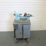 Pultra Watchmakers Lathe With Capstan Attachment. Centre Height 70mm. With Drawbar & Collets