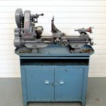 Myford ML7 Centre Lathe. 20" Between Centres. 7" Swing Over Bed. 10" Swing in Gap. 6 Spindle Speeds.