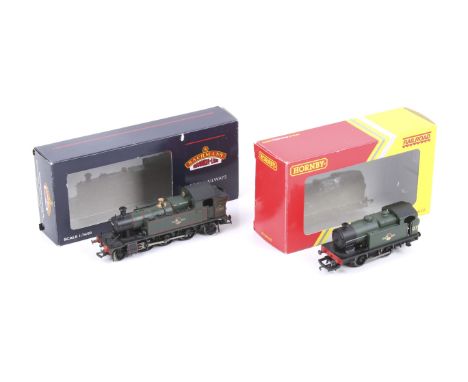 Two OO gauge tank engines. Comprising one Hornby BR 0-4-0 Industrial 07 and one Bachmann BR 2-6-2 Class 45XX 4569, both in or