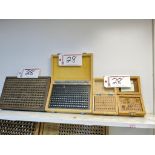 (4) Sets of Pin Gauges