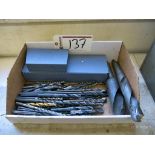 Lot of Large Cap. Drills, (2) Drill Storage Boxes