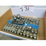 Lot of Ball Gauges
