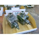 (2) Mori Seiki Right Angle Live Toolholders