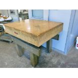 Starrett 48" x 36" x 8" Pink Granite Grade A Surface Plate