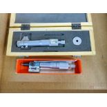 Nuline .2 to 1.2" Inside Micrometer, Mitutoyo Micrometer Gauge