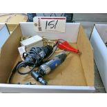 Cobalt Pneumatic Right Angle Driver, Dremel Tool, Etching Tool