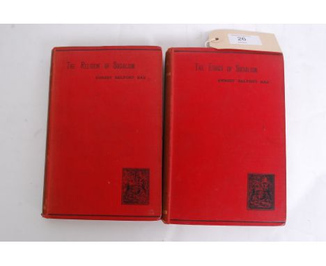 Political: The Ethics of Socialism, Being Further Essays in Modern Socialist Criticism, Etc Bax, Ernest Belfort First Edition