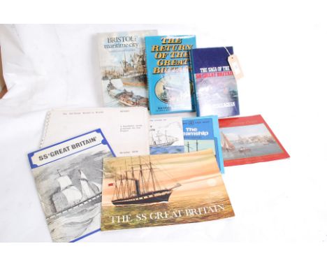 Bristol SS Great Britain; Bristol Maritime City by  Frank Shipsides and Robert Wall First Edition signed with dedication from