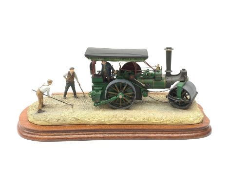 A limited edition Border Fine Arts figure group, Betsy, model no B0663 by Ray Ayres, 165/1750, on wooden base, figure L40cm. 