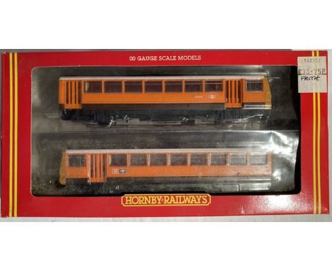 Hornby: A boxed Hornby Railways, OO Gauge, Pacer Twin Railbus Greater Manchester PTE, R297. Original box, unused and untested