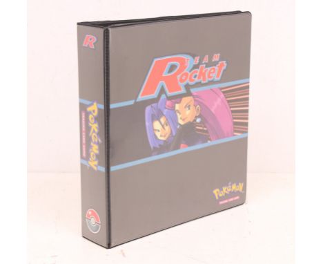 Pokemon: A complete Pokemon Unlimited Team Rocket Set, comprising 82/82 cards together with Secret Rare Dark Raichu 83/82 and