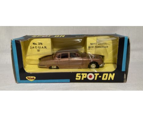 Spot-on: A boxed Triang Spot-on, Jaguar 'S', Reference 276. Original box, general wear expected with age. Condition of vehicl