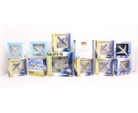 Witty Wings: A collection of twelve (12) boxed Witty Wings 1:72 and 1:400 aircraft, to comprise: WTW-72-003-003, WT-72-003-00