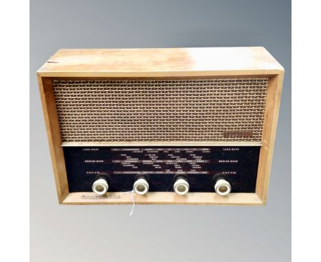 A vintage Ferguson transistor radio