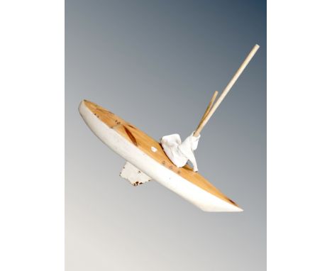 24" vintage pond yacht 