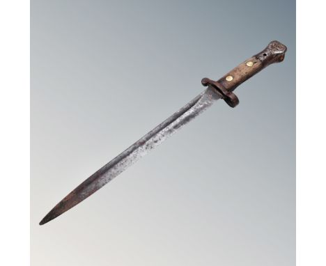 A Wilkinson London 1888 pattern bayonet, lacks scabbard CONDITION REPORT: UK postage £15 + vat.