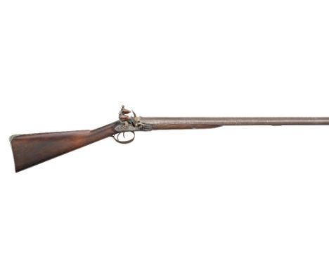 ‡ AN 18 BORE FLINTLOCK SPORTING GUN BY JOSEPH MANTON, LONDON, NO 1180, FOR 1800 with browned twist sighted barrels numbered b