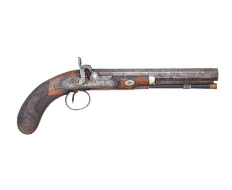 ‡ A 32 BORE PERCUSSION OFFICER'S PISTOL BY SAMUEL &amp; CHARLES SMITH, PRINCES STREET, LONDON, NO. 3633, CIRCA 1825 with heav