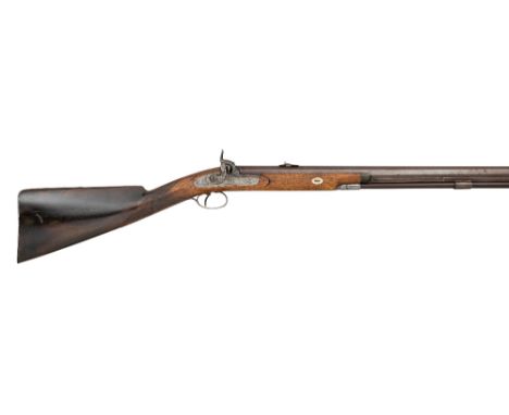 A .700 CALIBRE PERCUSSION SPORTING RIFLE BY JOSEPH MATTHEWS, KENDAL, BIRMINGHAM PROOF MARKS, CIRCA 1850 with rebrowned octago