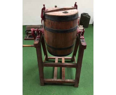 A pair of industrial catering Avery weighing scales, with stainless steel scoop bowl 