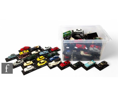 A collection of DelPrado Ultimate Car Collection diecast models including Alfa Romeo, Renault, Lamborghini, Jeep, Jaguar and 