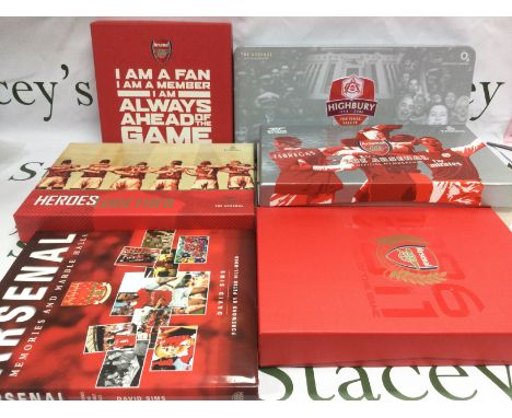 A collection of Arsenal FC membership items. Shipping category D. NO RESERVE