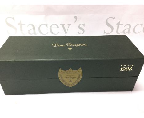 A sealed bottle of 1998 Dom Perignon