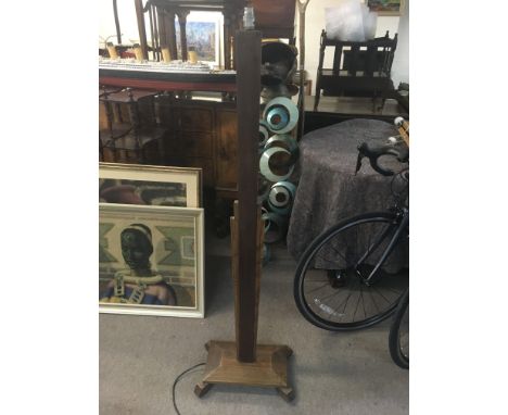 An Art Deco step design standard lamp.