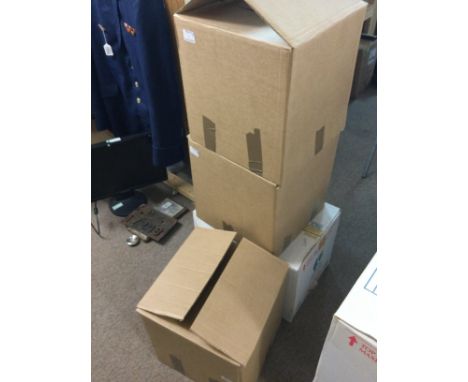 Four boxes of vinyl records including Sinatra, Elvis, Bing Crosby, The Seekers etc