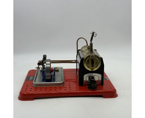 A Mamod model steam engine in original box