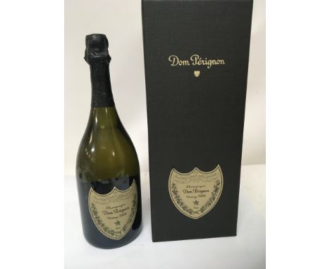 A bottle of Vintage Champagne Don Perignon 2006 very good level and condition in a fitted box.