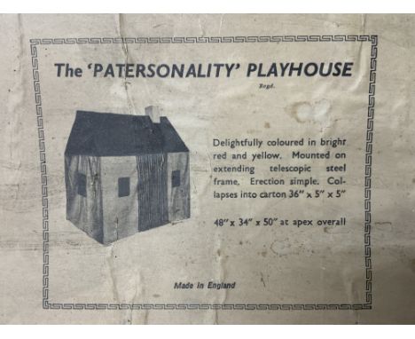 A vintage telescopic frame Patersonality Playhouse. With original box (frame only).